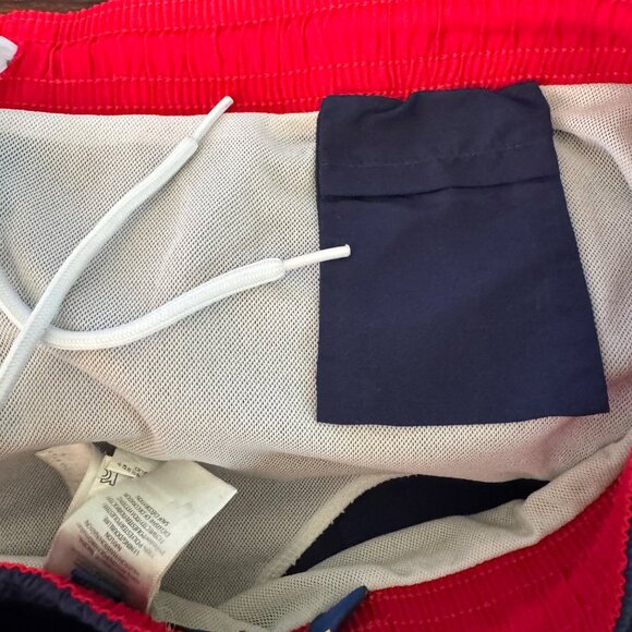 Polo Ralph‎ Lauren Navy Swim Trunks XXL Mesh Lined Elastic Waist Drawstring - Picture 10 of 10